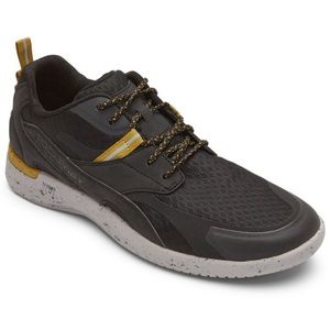 Rockport - men’s truflex fly Blucher sneaker black & yellow shoes size 11.5